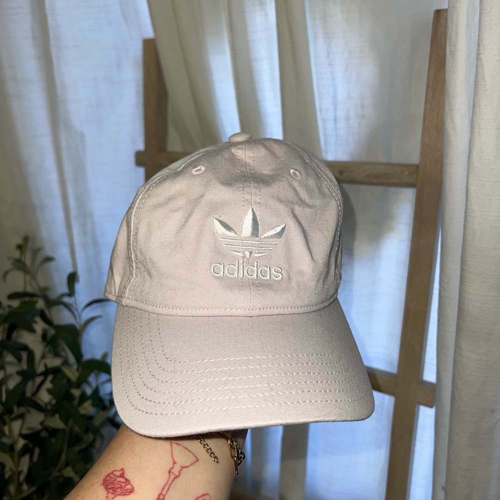 Lilac Adidas Hat